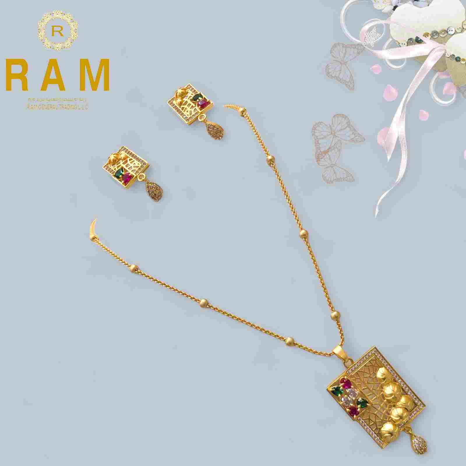 GOLD PLATTED KITTY SET