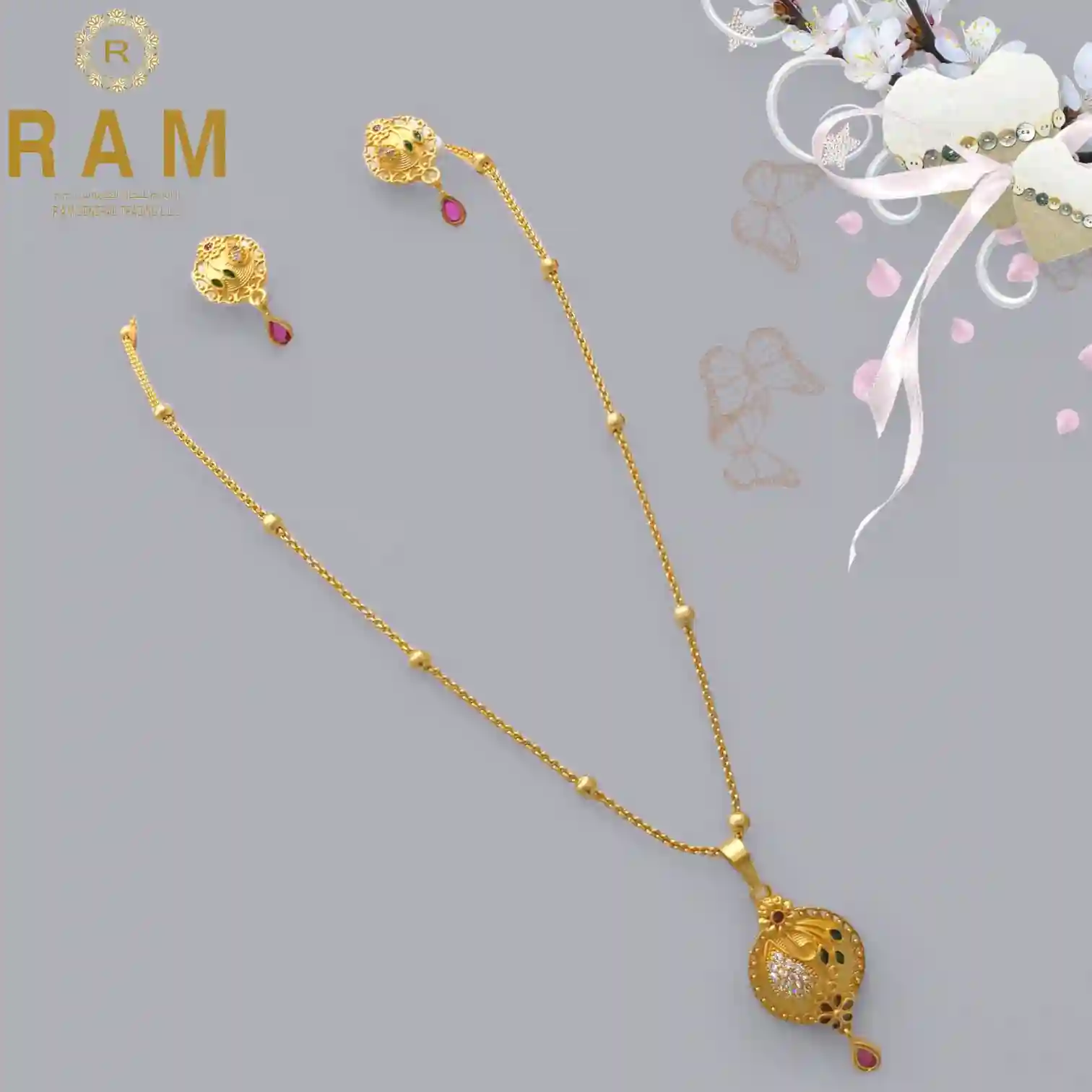 GOLD PLATTED NECKLESS