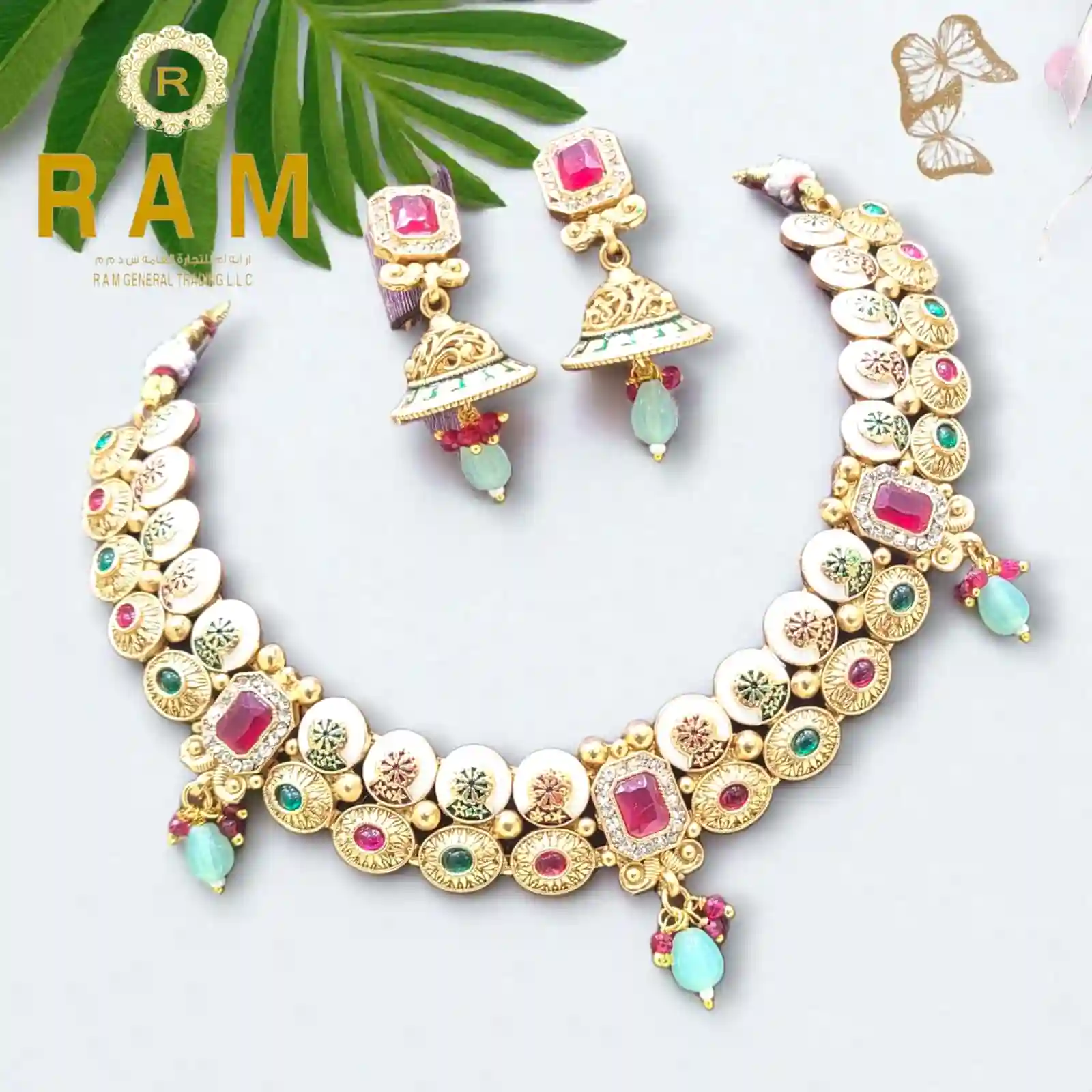 BRASS SHORT NECKLESS