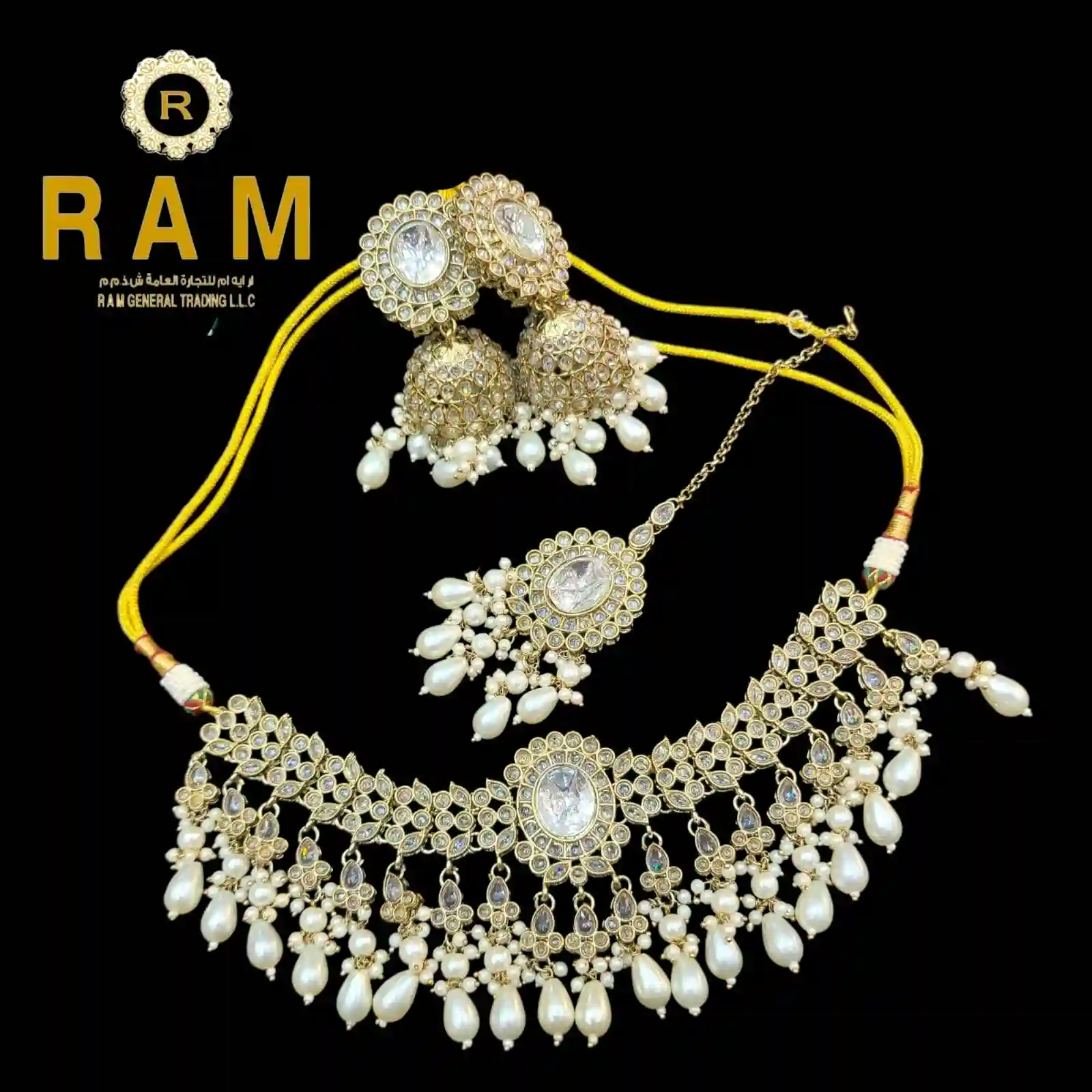 KUNDAN SHORT NECKLESS