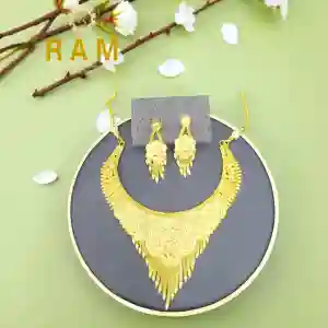 GOLD PLATTED NECKLESS