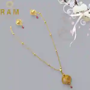 GOLD PLATTED NECKLESS