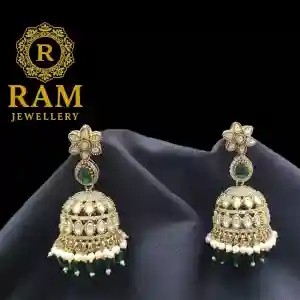UNCUT KUNDAN EARING