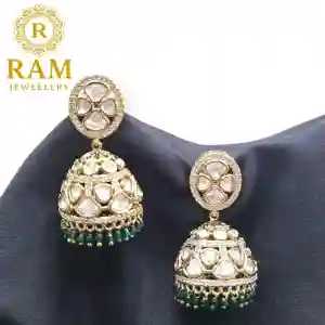 UNCUT KUNDAN EARING